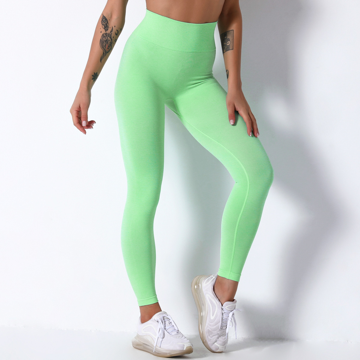 Seamless Yoga Sports Suit Female Summer