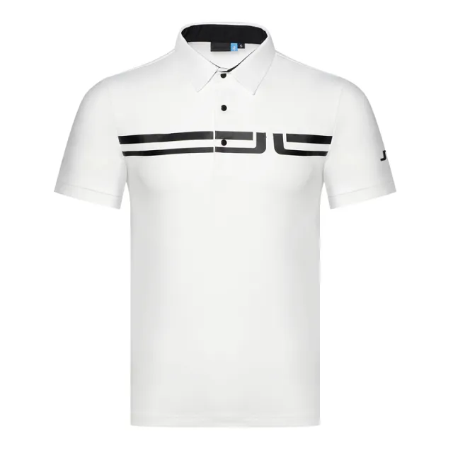 New Slim Fit Golf Short Sleeved Men's Shirt, Quick Drying, Non Iron Lapel Men's Golf Polo Shirt, Breathable White - Shop at LoveMi