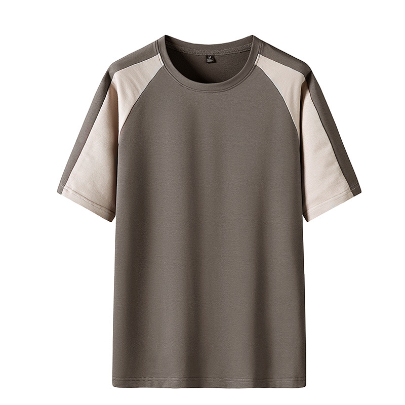 Pure Cotton Fashion Personality Short-sleeved Men