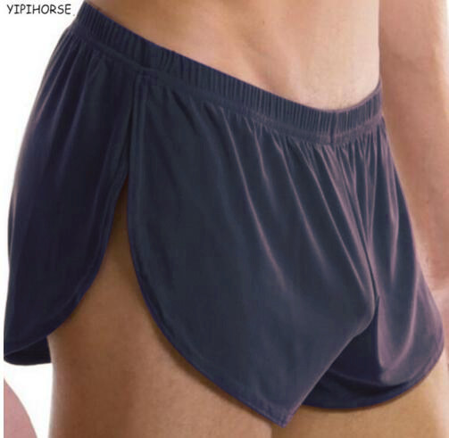 Nice Comfortable Sexy Men's Underwear Boxer Shorts Ice Silk