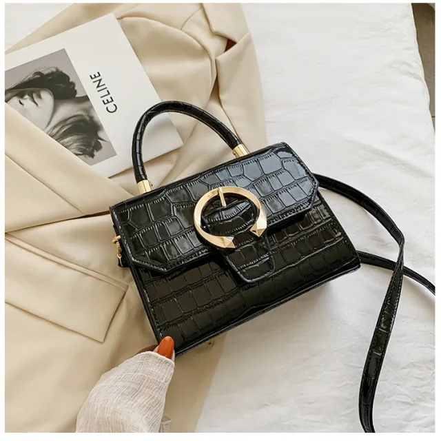 New Women's Bag Fashion One shoulder Messenger Portable Ladies Bag Black - Shop at LoveMi