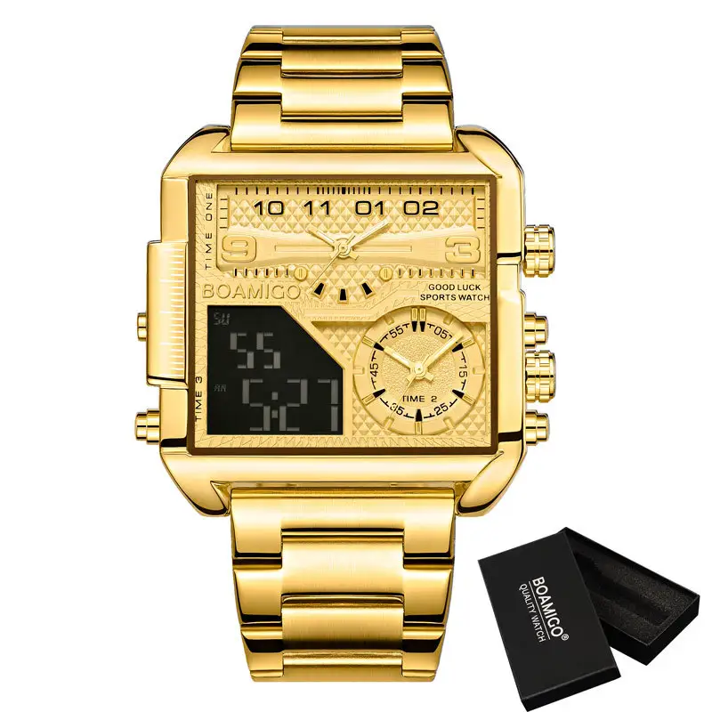 BOAMIGO New Top Brand Luxury Fashion Men