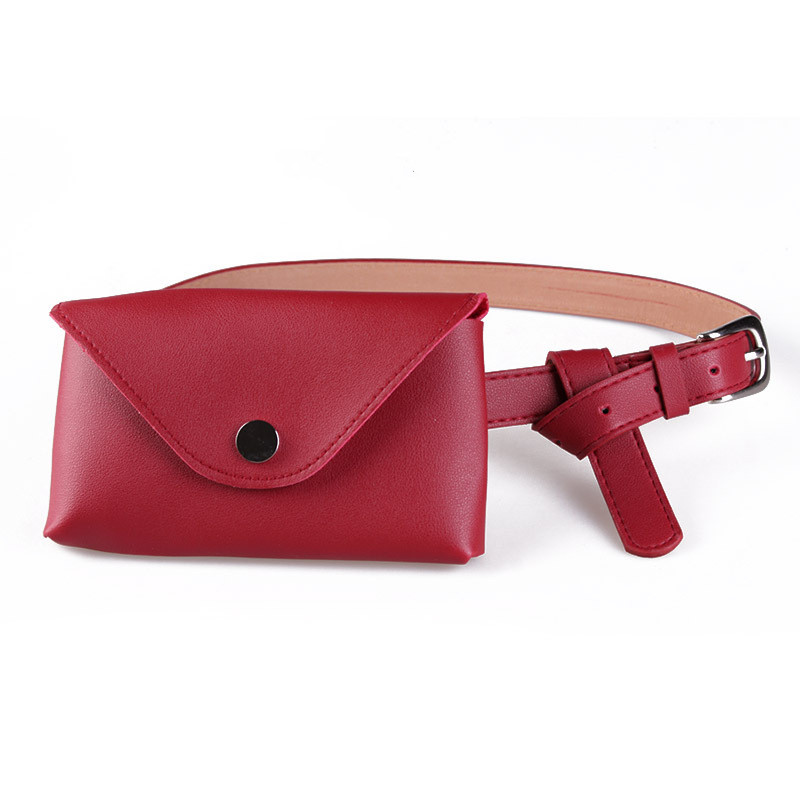 Simple Waist Bag Belt Type Mobile Phone Coin Purse Bag Ladies Korean Version Of The New Belt Decoration