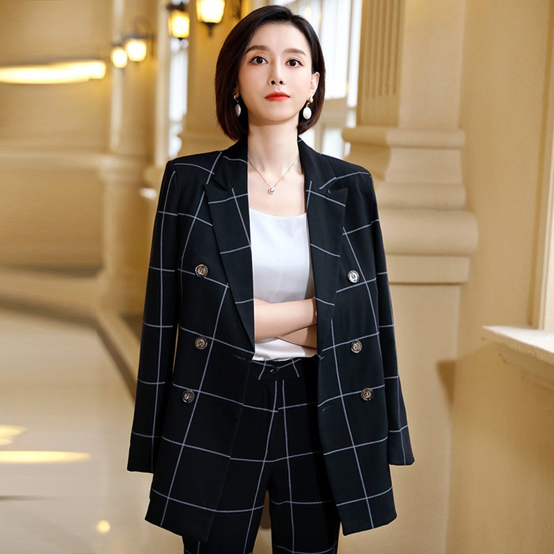 Early Autumn Fashion Suit Suit Female British Style Temperament Lady Professional Small Fragrance Style Suit Suit
