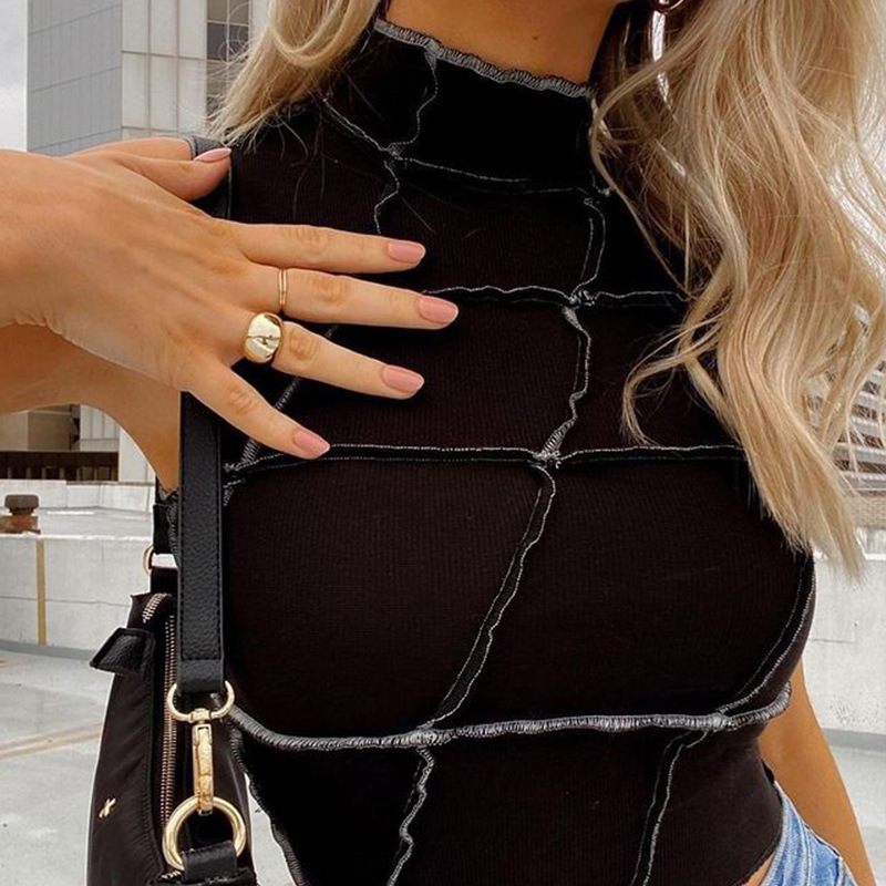 Sexy Short White Sling Slim Camisole