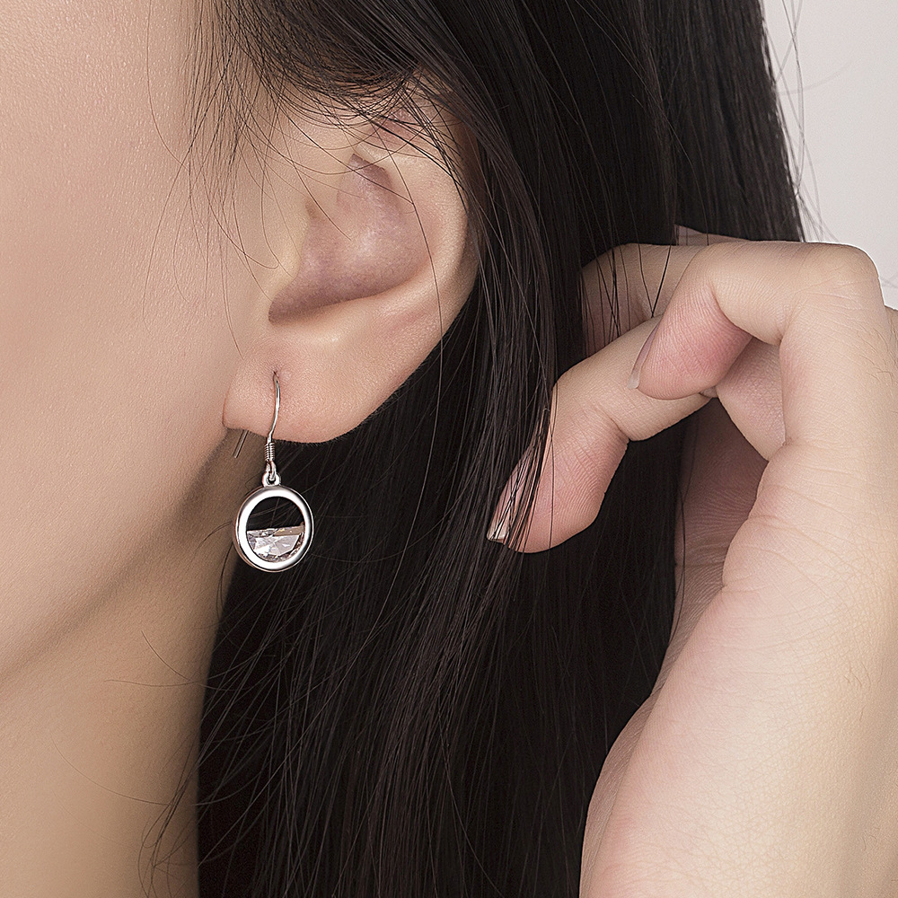 Semicircle Drop-shaped Pastoral Spring Earrings