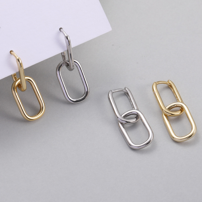 Women's Design Cold Metal Wind Ear Buckle Earrings