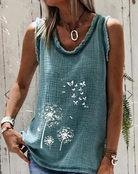 Sleeveless Long Style With Casual Short Sleeves