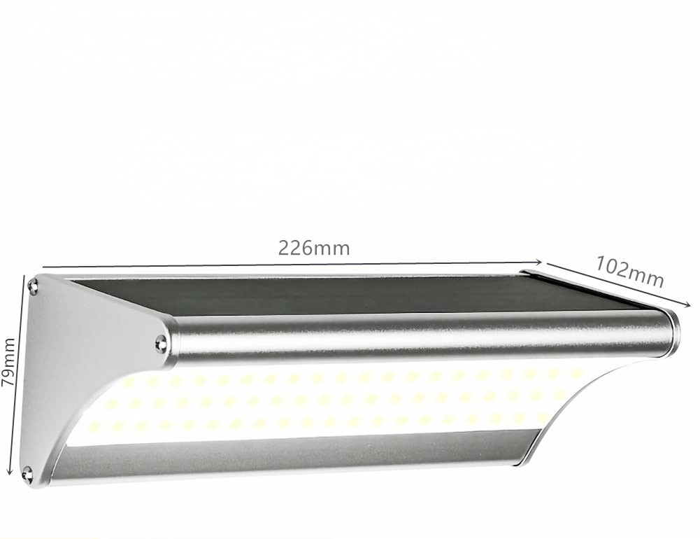 Aluminum arc medium warm light