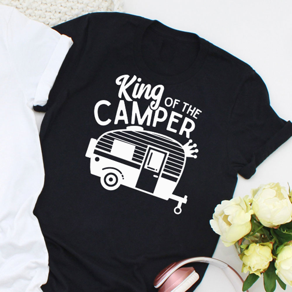 Title 4, King Of The Camper And Queen Of The Camper T-Sh...