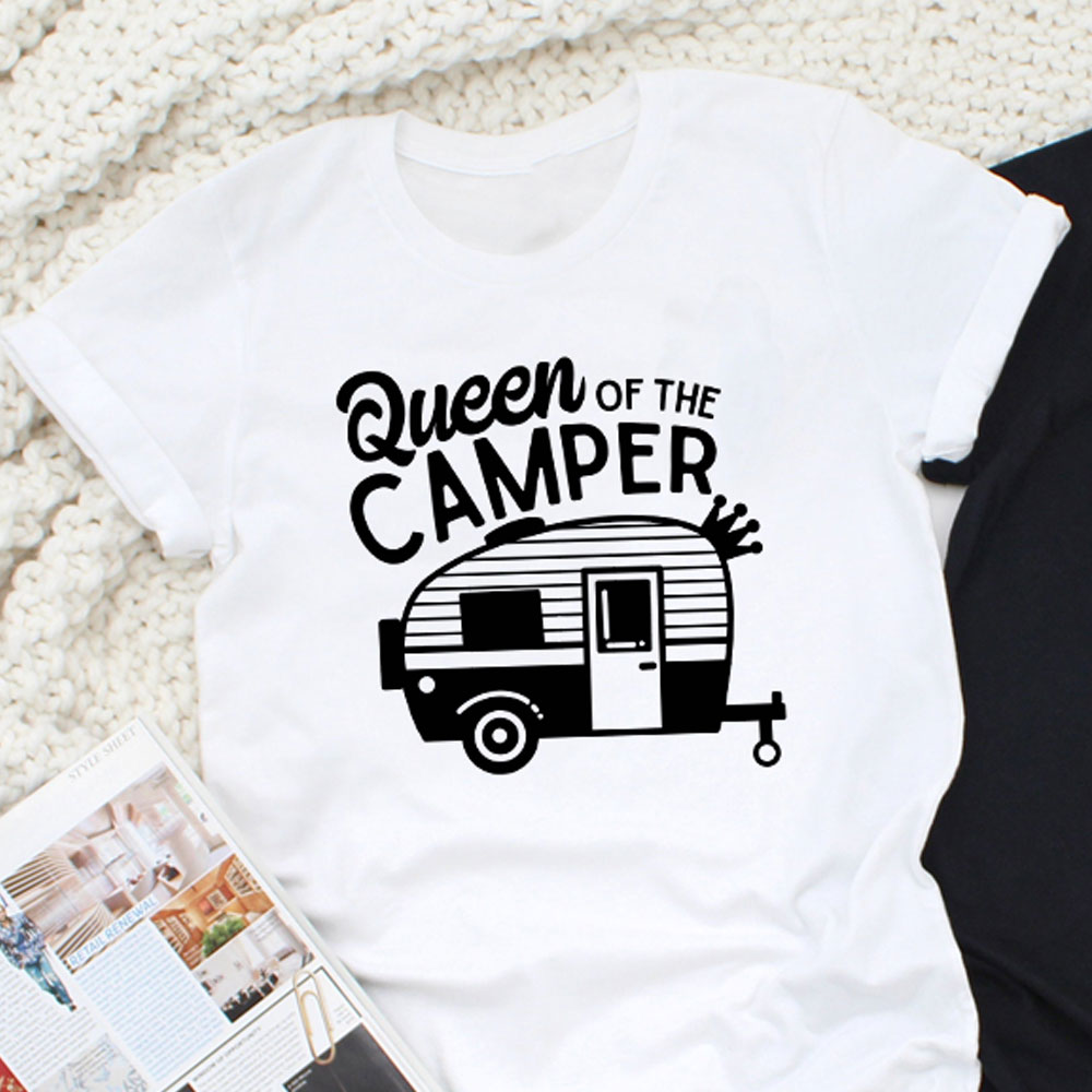 Title 3, King Of The Camper And Queen Of The Camper T-Sh...