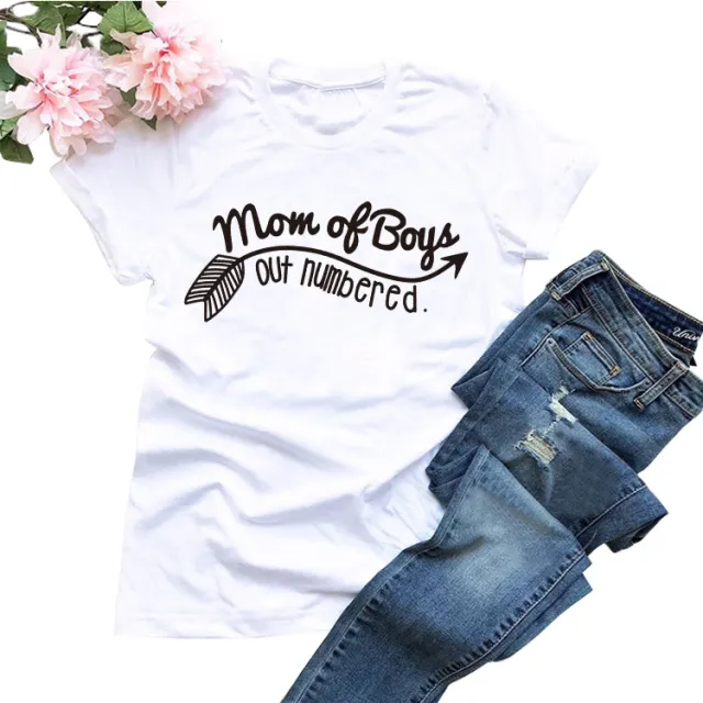 Letter Short Sleeve T Shirt Couples White - Shop at LoveMi