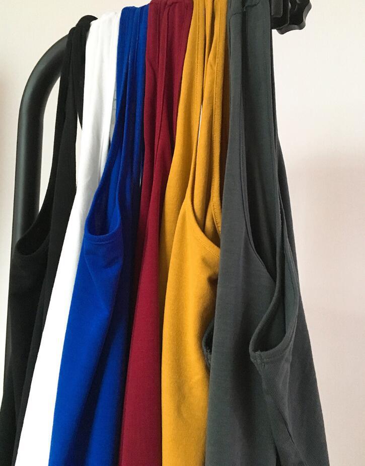 Bee Long Tail Letter Jersey Vest