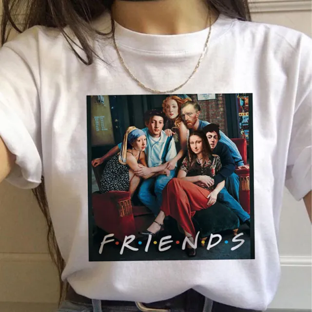 Van Gogh Aesthetic Oil Painting Women's Short Sleeve T Shirt 14 Xl - Shop at LoveMi