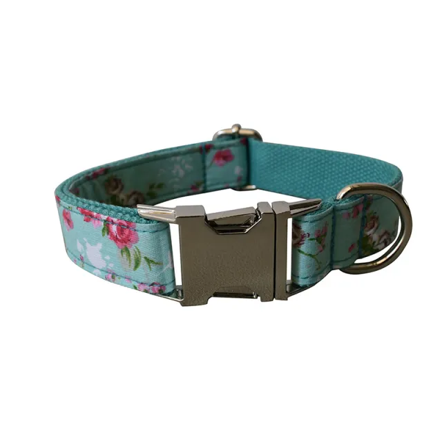 Green Rose Dog Collar Dog Leash Pet Collar Dog Leash - Shop at LoveMi