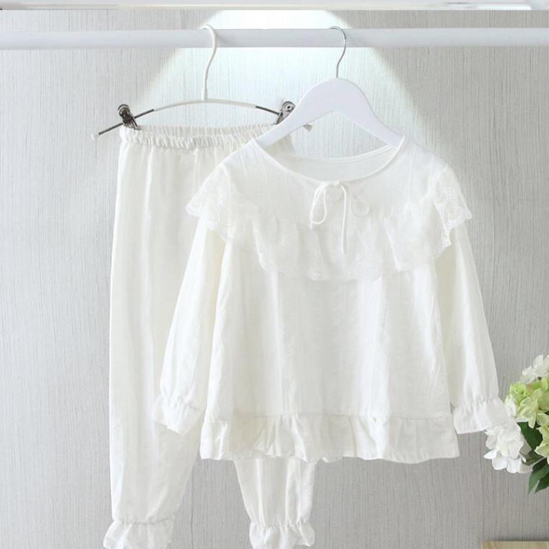 Children's Thin Air-conditioned Home Wear Girl Suit