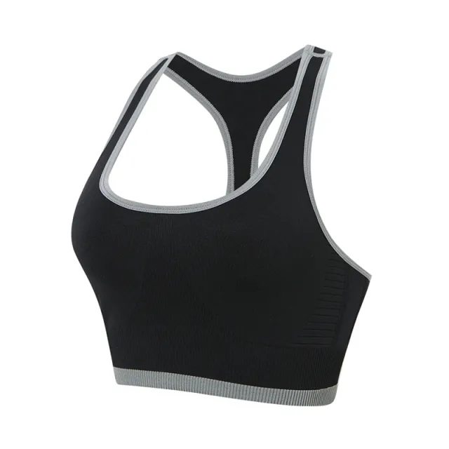 Outer Fitness Bra Gathers The Shape And Beautiful Back Black - Shop at LoveMi