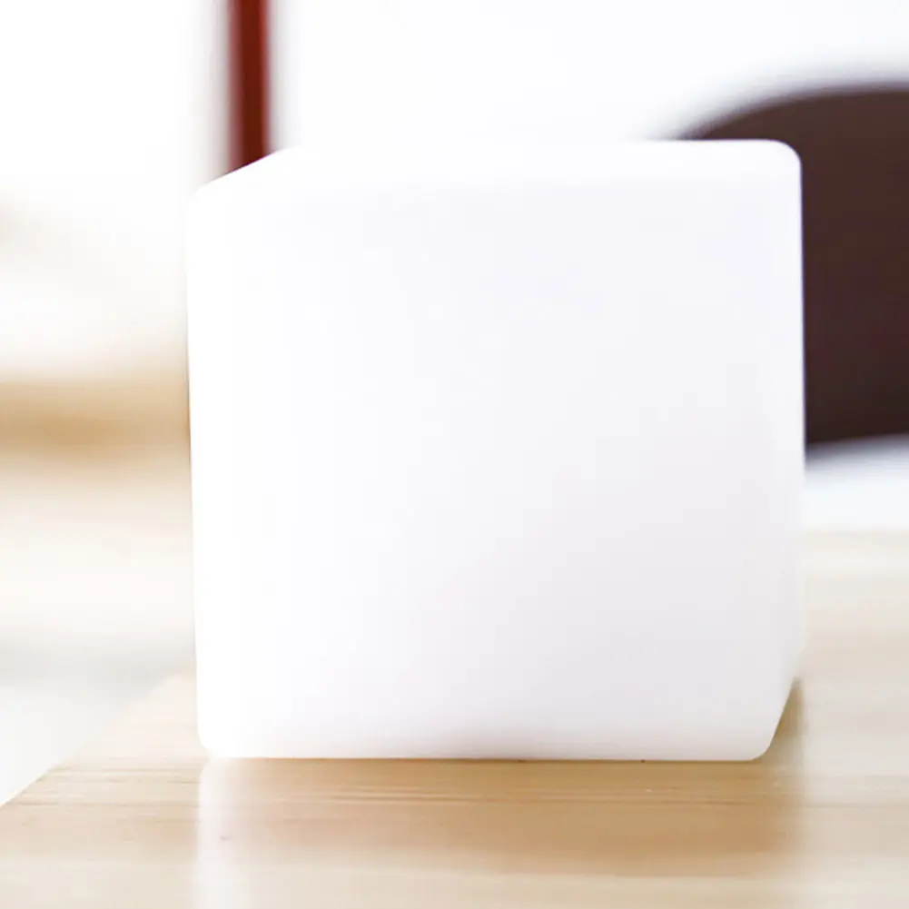 Cube Restaurant Atmosphere Table Lamp Luminous Square