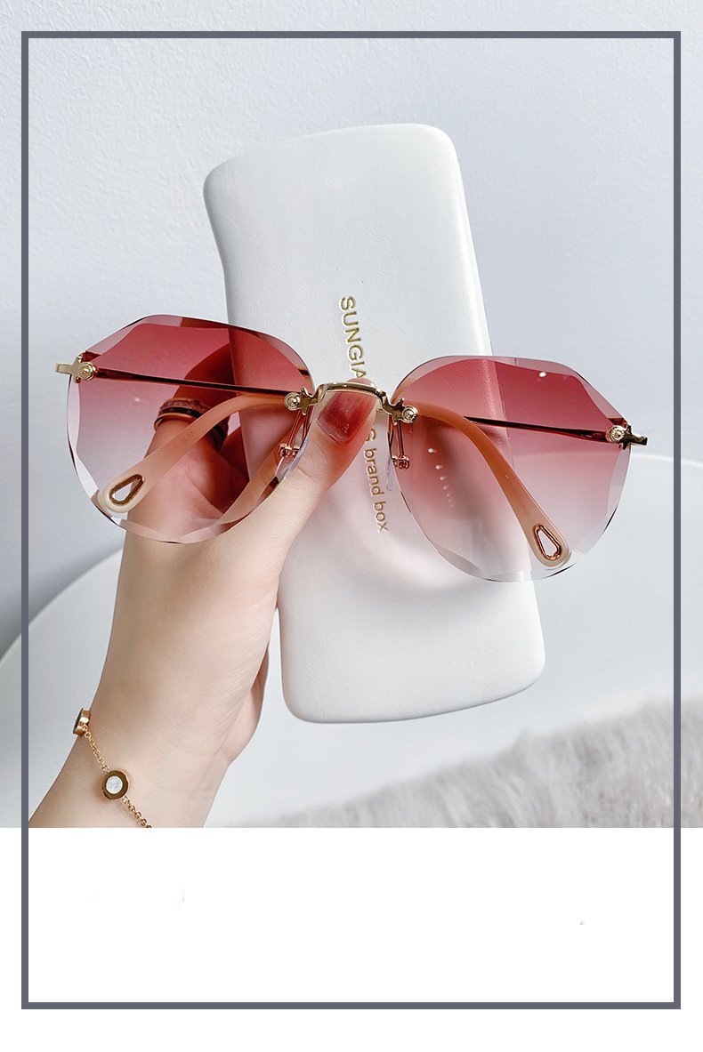 Seaside Anti-ultraviolet Sunglasses Driving Special Eyes Big Face Is Thin - Image 6