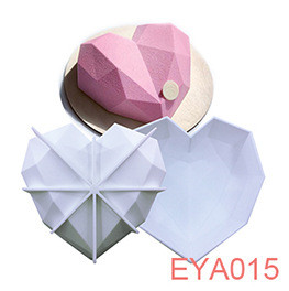 EYA015 Big Diamond Heart