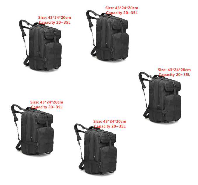 Black 35L 5pcs