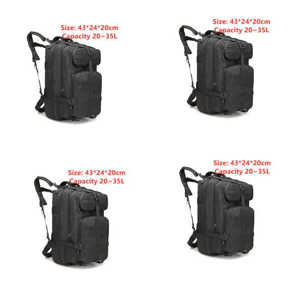 Black 35L 4pcs