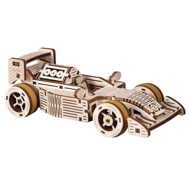 Wood Mechanical Transmission Three-Dimensional Puzzle