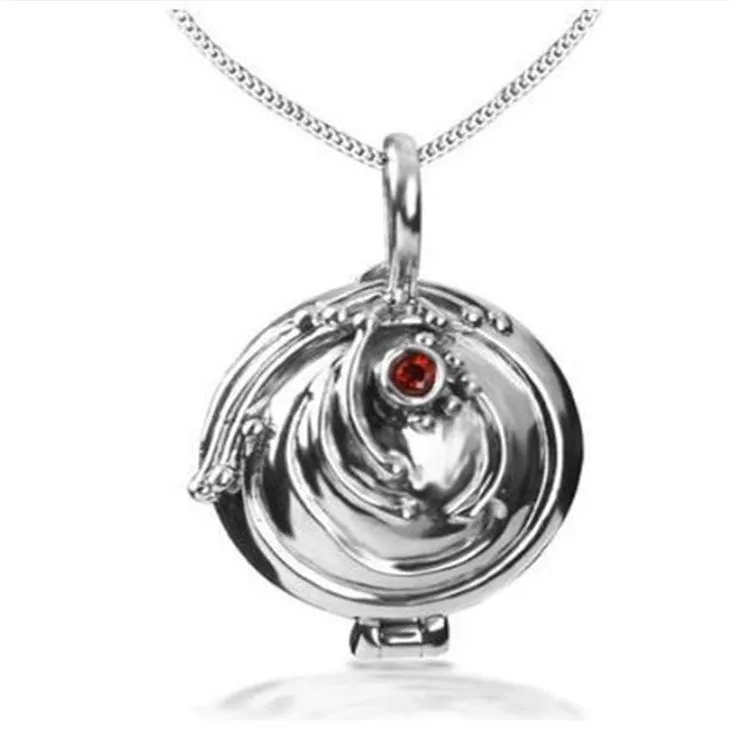 Sterling Silver Necklace Pendant Women's Jewelry Sweater Necklace - The Vampire Diaries Pendant