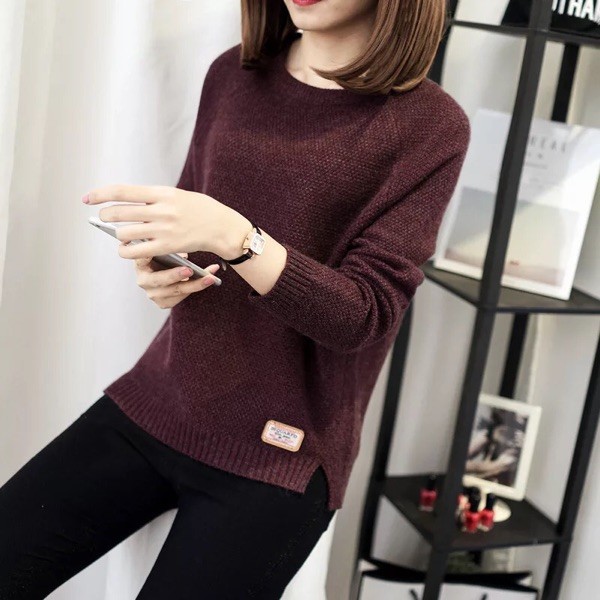 Title 2, Pull ample en tricot pour femme