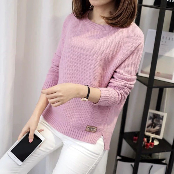 Title 3, Pull ample en tricot pour femme