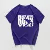 Short-sleeved T-shirt Men's T-shirt Men's Advertising Quick-drying Clothes - Blue