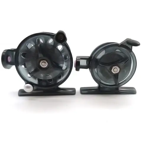 Ice Fishing Reel Winter with Force-relieving Small Plastic