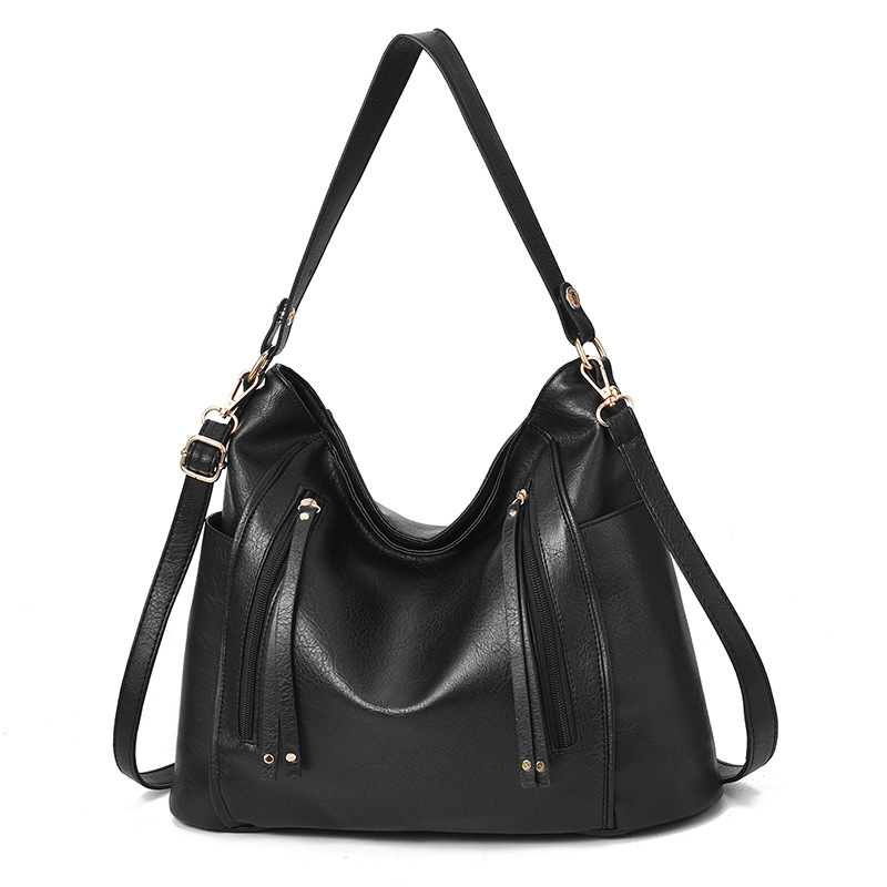 Korean Women's Bag, Shoulder Bag, Messenger Bag, Large capacity Bag Black - Shop at LoveMi