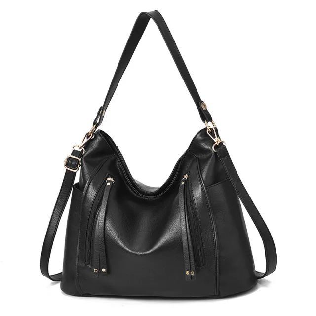 Korean Women's Bag, Shoulder Bag, Messenger Bag, Large capacity Bag Black - Shop at LoveMi