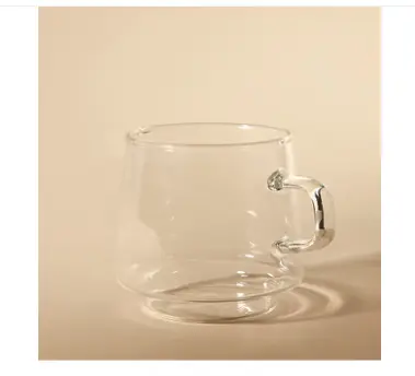 Colored Glass Personalized With A Transparent Heat-resistant Water Cup