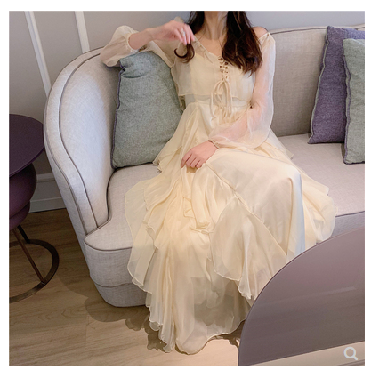 Super Fairy Sen Dress Suit Female Temperament