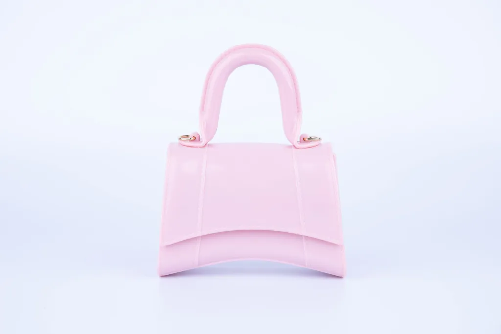 New Jelly Bag Cute Mini Lipstick Bag Shoulder Messenger Bag - Pink
