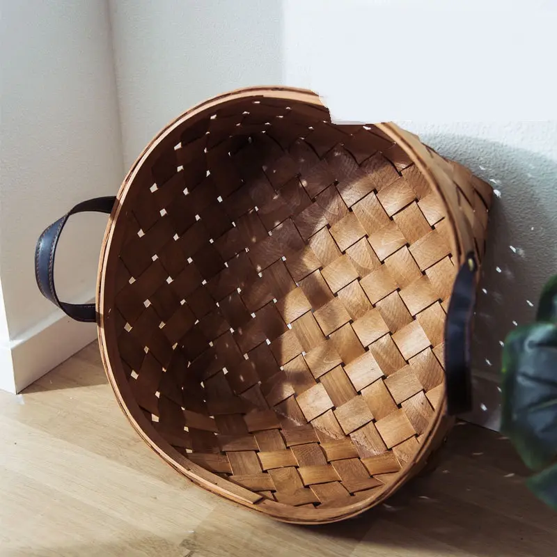 Bamboo Rattan Cat Bed House Kennel Nest