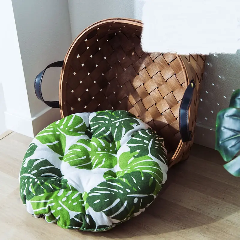 Bamboo Rattan Cat Bed House Kennel Nest
