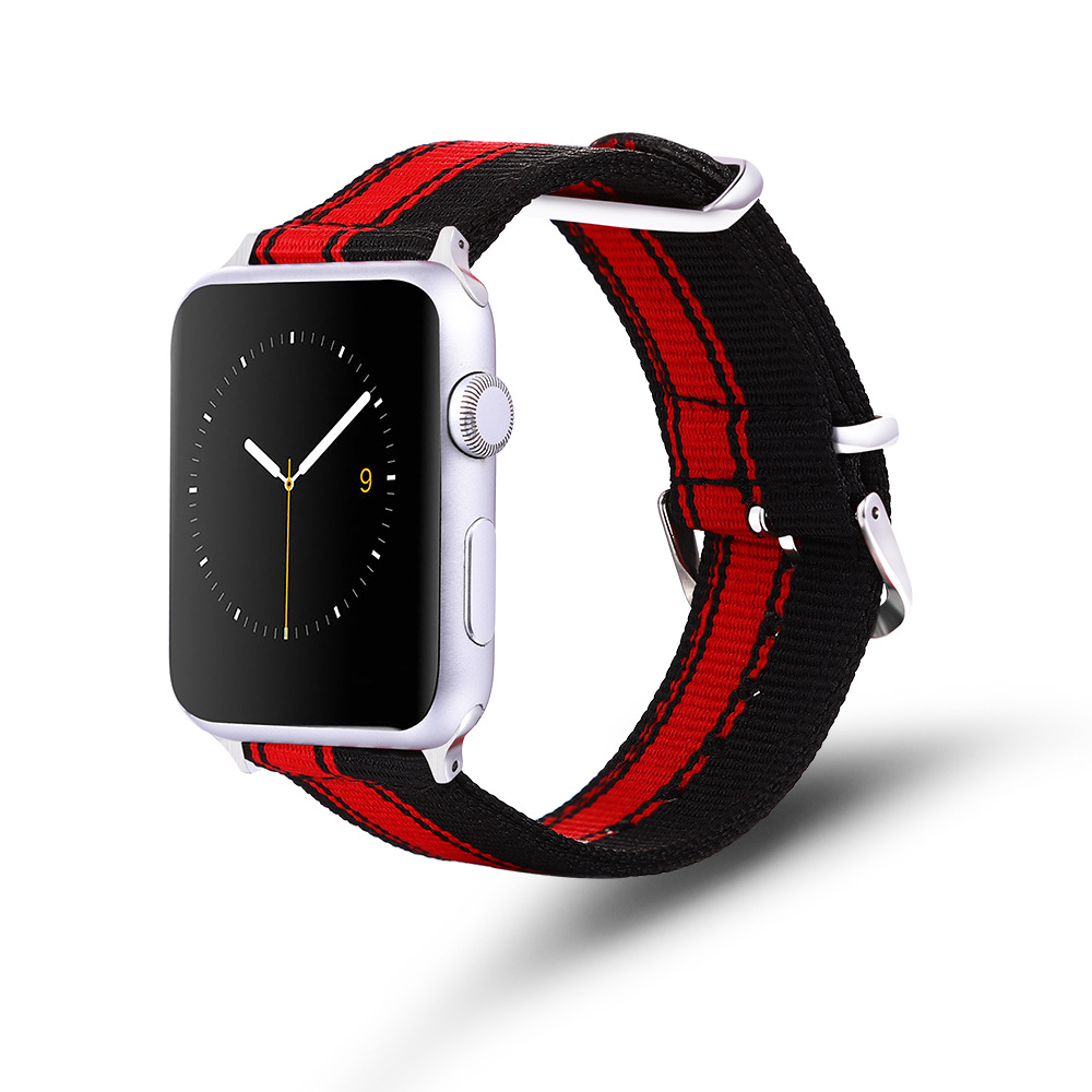 Compatible with Apple, Suitable For Apple Watch Nylon Strap IWatch6 Generation New Apple Nylon Strap