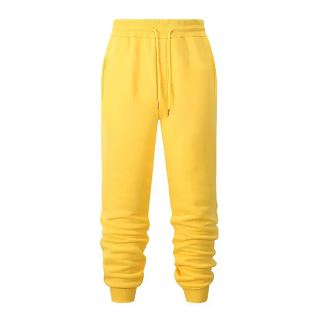 Running Fitness Sweatpants Casual Loose Warm Sweat-absorbent