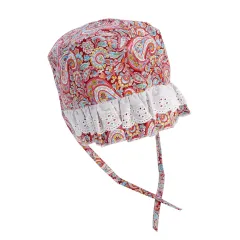 Thin Pet Hat Cute Dog Headgear Lace Lace Dog Sun Hat - Red Flower Hat - View 1