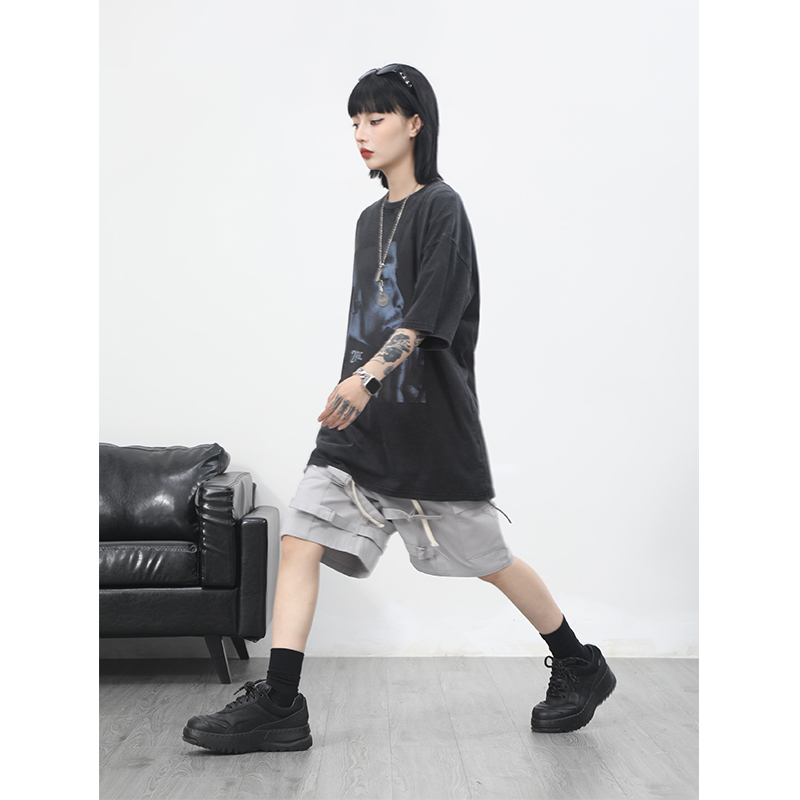 High Street Casual Pants Summer Loose Tide Brand