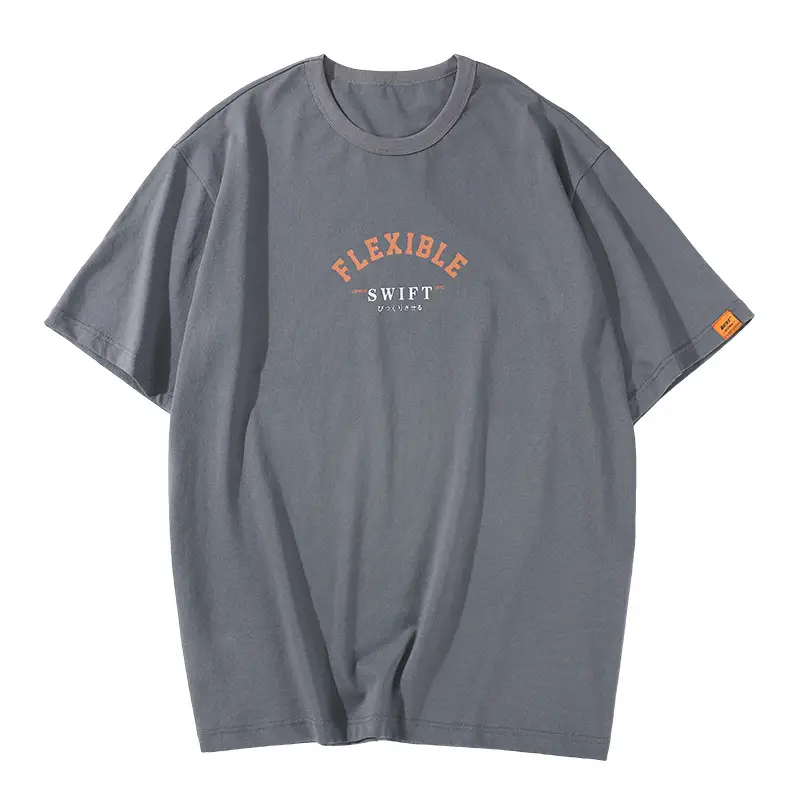 Spring And Summer New Products Chest Letter Printed Short-sleeved T-shirt