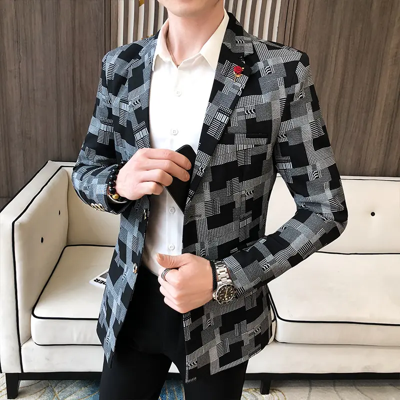 Young Men In Small Suits, Men's Slim