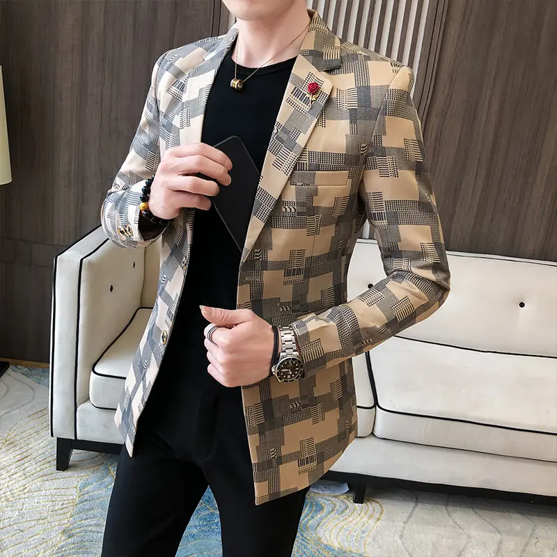 Young Men In Small Suits, Men's Slim