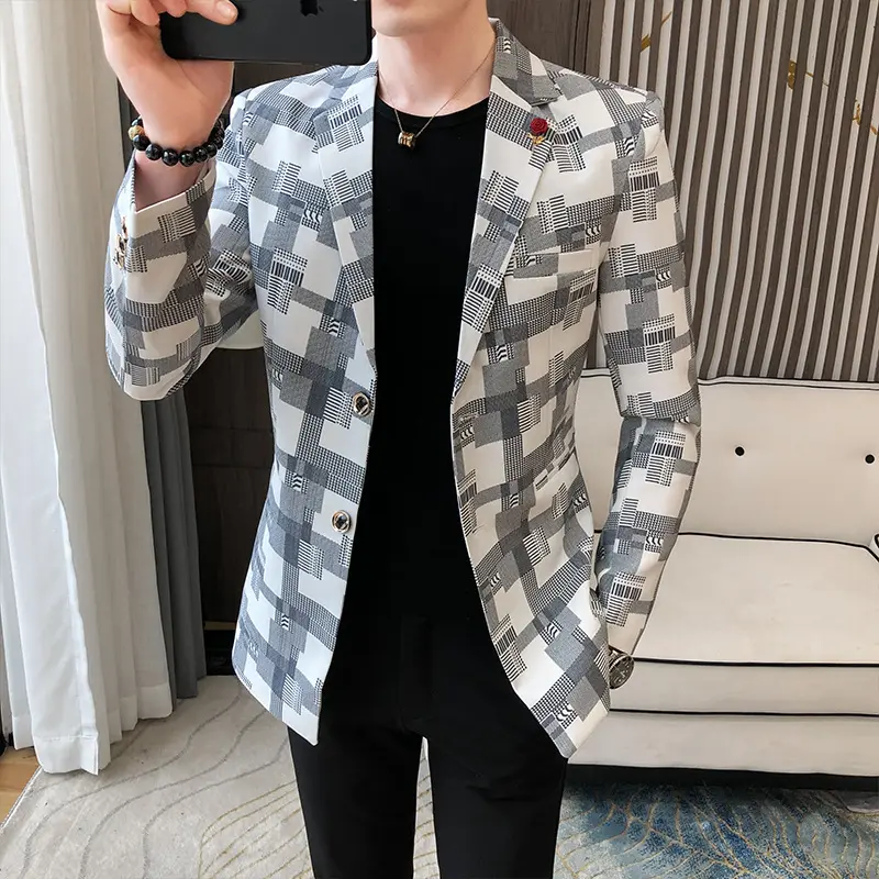 Young Men In Small Suits, Men's Slim