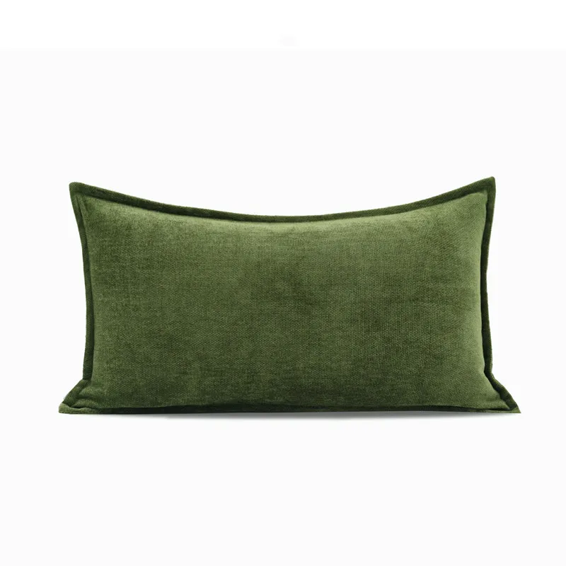 Nordic Throw Pillow, Sofa And Pillow Model Room - Green Waist Pillow