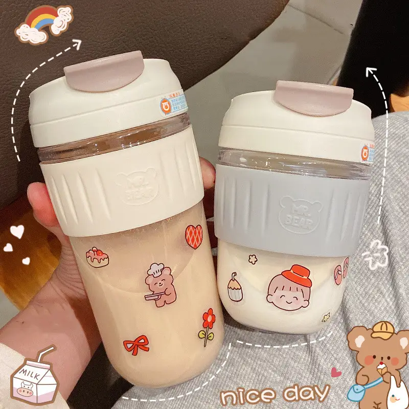 Simple And Cute Portable Outdoor Large-capacity Coffee Cup Ing Style Male
