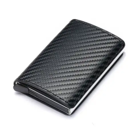 Automatic Eject Card Box Metal Aluminum Alloy Anti-theft Swipe